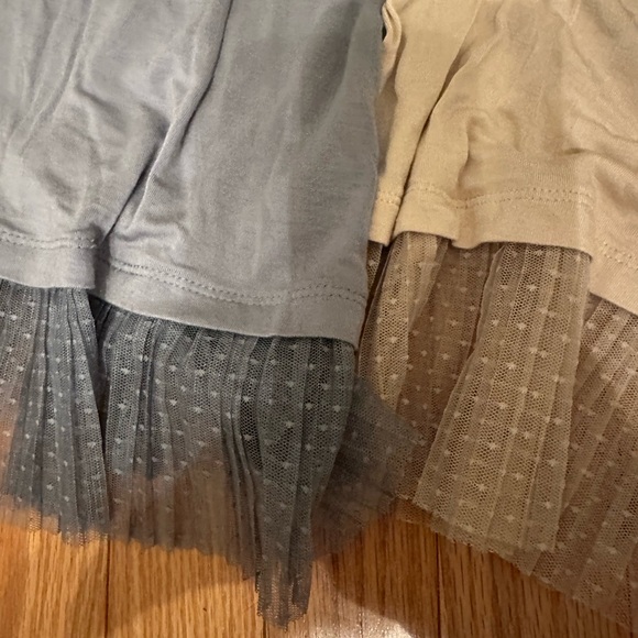 Logo- layering tops with tulle laces. You get all 3!! - Picture 3 of 7